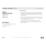 2023 Panini National Treasures Football Hobby Box - Image 6