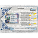2024 Bowman Sterling Baseball Hobby 12 Box Case - Image 5