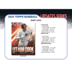 2024 Topps Update Series Baseball Hobby 12 Box Case - Image 4