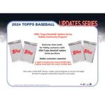 2024 Topps Update Series Baseball Jumbo 6 Box Case - Image 7