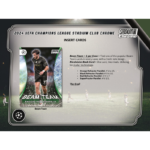 2023/24 Topps Stadium Club Chrome UEFA Soccer Hobby 12 Box Case - Image 5