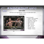 2024 Topps UFC Knockout Hobby Box - Image 3