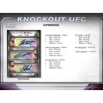 2024 Topps UFC Knockout Hobby Box - Image 5