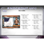 2024 Topps UFC Knockout Hobby 8 Box Case - Image 8
