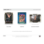 2024 Panini Three Count WWE Wrestling Hobby 10 Box Case - Image 3