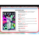 2024 Topps Chrome Update Series Baseball Hobby 6 Box Case - Image 6