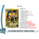2024 Bowman University Chrome Football Jumbo Box - Image 3