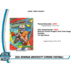 2024 Bowman University Chrome Football Jumbo Box - Image 5