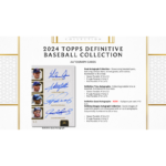 2024 Topps Definitive Baseball Hobby Box - Image 4