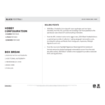 2024 Panini Black Football Hobby 12 Box Case - Image 6