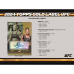 2024 Topps Gold Label UFC Hobby Box - Image 5