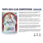 2024/25 Topps UEFA Club Competitions Soccer Hobby 12-Box Case - Image 2