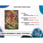 2024 Bowman University Best Football Hobby 12 Box Case - Image 6
