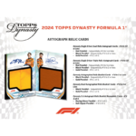 2024 Topps Dynasty Formula 1 Hobby 5 Box Case - Image 4