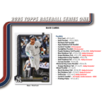 2025 Topps Series 1 Baseball Jumbo Box - Image 3