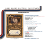 2025 Topps Series 1 Baseball Hobby Box - Image 6