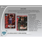 2024/25 Bowman Chrome University Basketball Hobby Box - Image 3