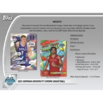 2024/25 Bowman Chrome University Basketball Hobby 12 Box Case - Image 4