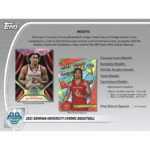 2024/25 Bowman Chrome University Basketball Breaker's Delight Box - Image 4