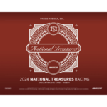 2024 Panini National Treasures Racing Hobby 4 Box Case - Image 2