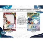 2024/25 Bowman University Best Basketball Hobby 12 Box Case - Image 2
