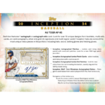 2024 Topps Inception Baseball Hobby 8 Box Case - Image 3