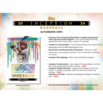 2024 Topps Inception Baseball Hobby 8 Box Case - Image 4