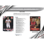 2024/25 Topps Chrome Bundesliga Soccer Hobby 12 Box Case - Image 4