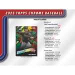2025 Topps Chrome Baseball Hobby Box - Image 4
