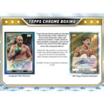 2024 Topps Chrome Boxing Hobby Box - Image 2