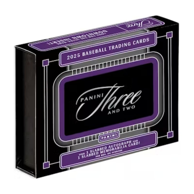 resizing_for_shopify_-_2025-09-16T170017.297_b7804bb1-2483-4652-ab7f-adbf33a12bfe 2025 Panini Three & Two Baseball Hobby Box - Image 1