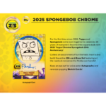 2025 Topps Chrome Spongebob 25th Anniversary Hobby Box - Image 2