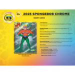 2025 Topps Chrome Spongebob 25th Anniversary Hobby 12 Box Case - Image 4