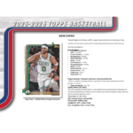 2025/26 Topps Basketball Jumbo Box - Image 3
