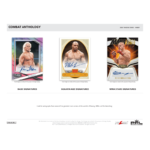 2025 Panini Combat Anthology Hobby Box - Image 3