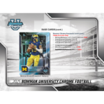 2025 Bowman University Chrome Football Hobby 12 Box Case - Image 3
