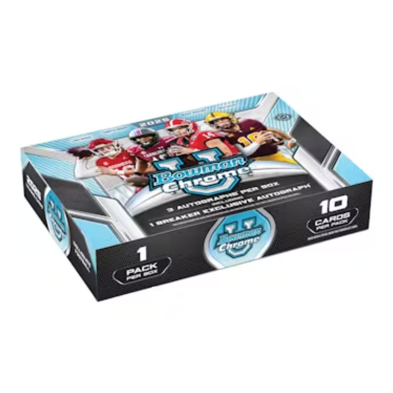 resizing_for_shopify_-_2025-10-24T120609.988 2025 Bowman University Chrome Football Breaker's Delight Box - Image 1