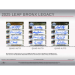 2025 Leaf Bronx Legacy Baseball Hobby Box - Image 3