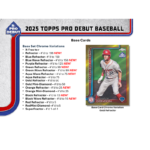 2025 Topps Pro Debut Baseball Jumbo Hobby 8 Box Case - Image 4
