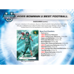 2025 Bowman University Best Football Hobby 12 Box Case - Image 2