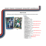 2025 Topps Chrome Update Baseball Jumbo Box - Image 3
