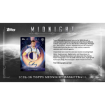 2025/26 Topps Midnight Basketball Hobby 8 Box Case - Image 2