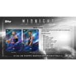 2025/26 Topps Midnight Basketball Hobby Box - Image 3