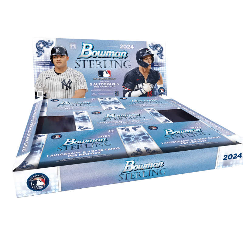 resizingforshopify-2024-10-07T150511.413_e094acc2-ebe6-42f5-8edc-0aa292d56b00 2024 Bowman Sterling Baseball Hobby Box - Image 1