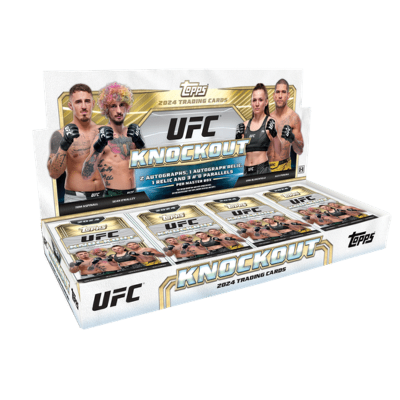 resizingforshopify-2024-10-12T152302.639 2024 Topps UFC Knockout Hobby Box - Image 1