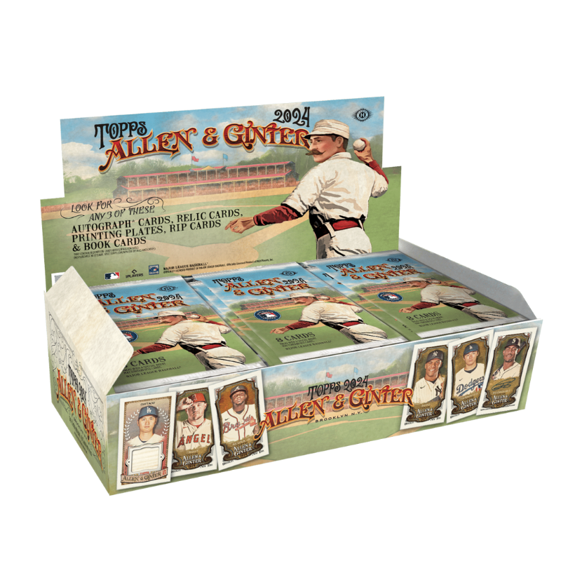 resizingforshopify-2024-10-15T124352.719_816329c0-b87f-4b4f-bb30-e1a7a05e15ec 2024 Topps Allen and Ginter Baseball Hobby Box - Image 1