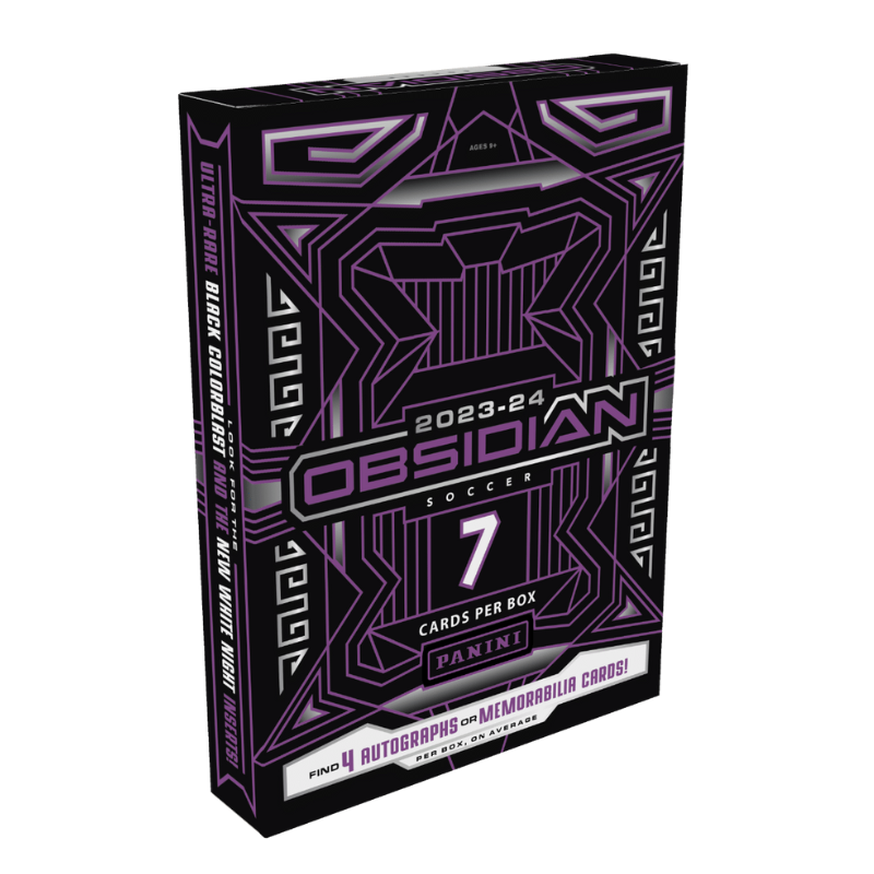 resizingforshopify-2024-10-28T110602.138 2023/24 Panini Obsidian Soccer Hobby 12 Box Case - Image 1