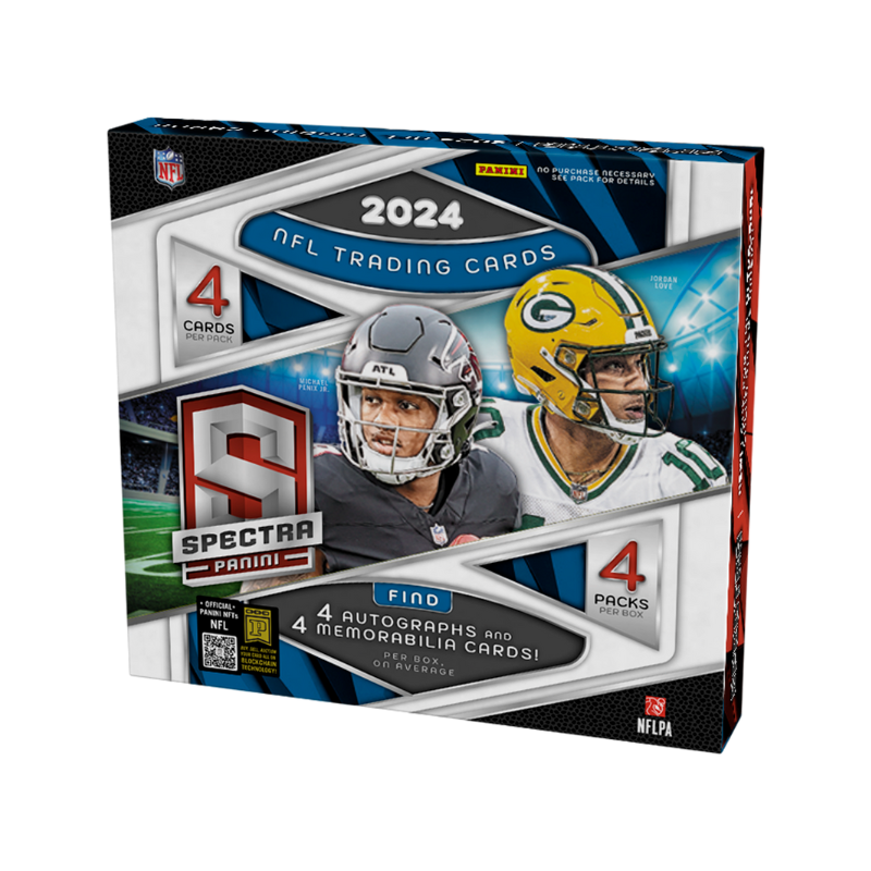 resizingforshopify-2025-02-13T142626.731_5fac8f6d-215b-44bd-8d79-9e73ef096a05 2024 Panini Spectra Football Hobby 8 Box Case - Image 1