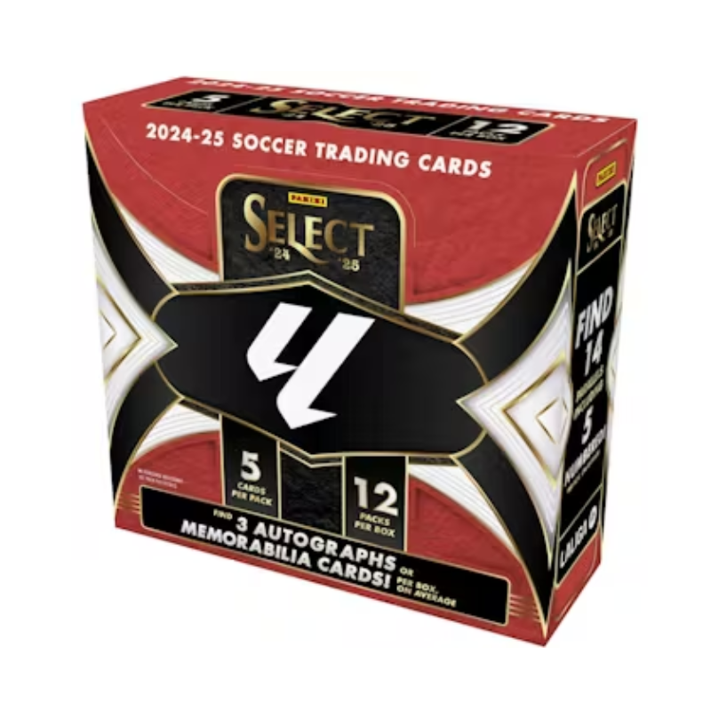 resizingforshopify-2025-03-06T123439.685_803105e1-ac08-4a9a-9d73-bd880b600036 2024/25 Panini Select La Liga Soccer Hobby Box - Image 1