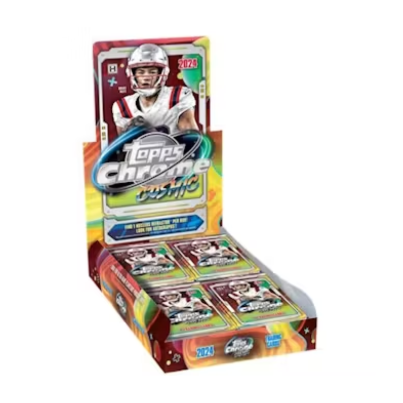 resizingforshopify-2025-04-07T124613.775 2024 Topps Cosmic Chrome Football Hobby Box - Image 1
